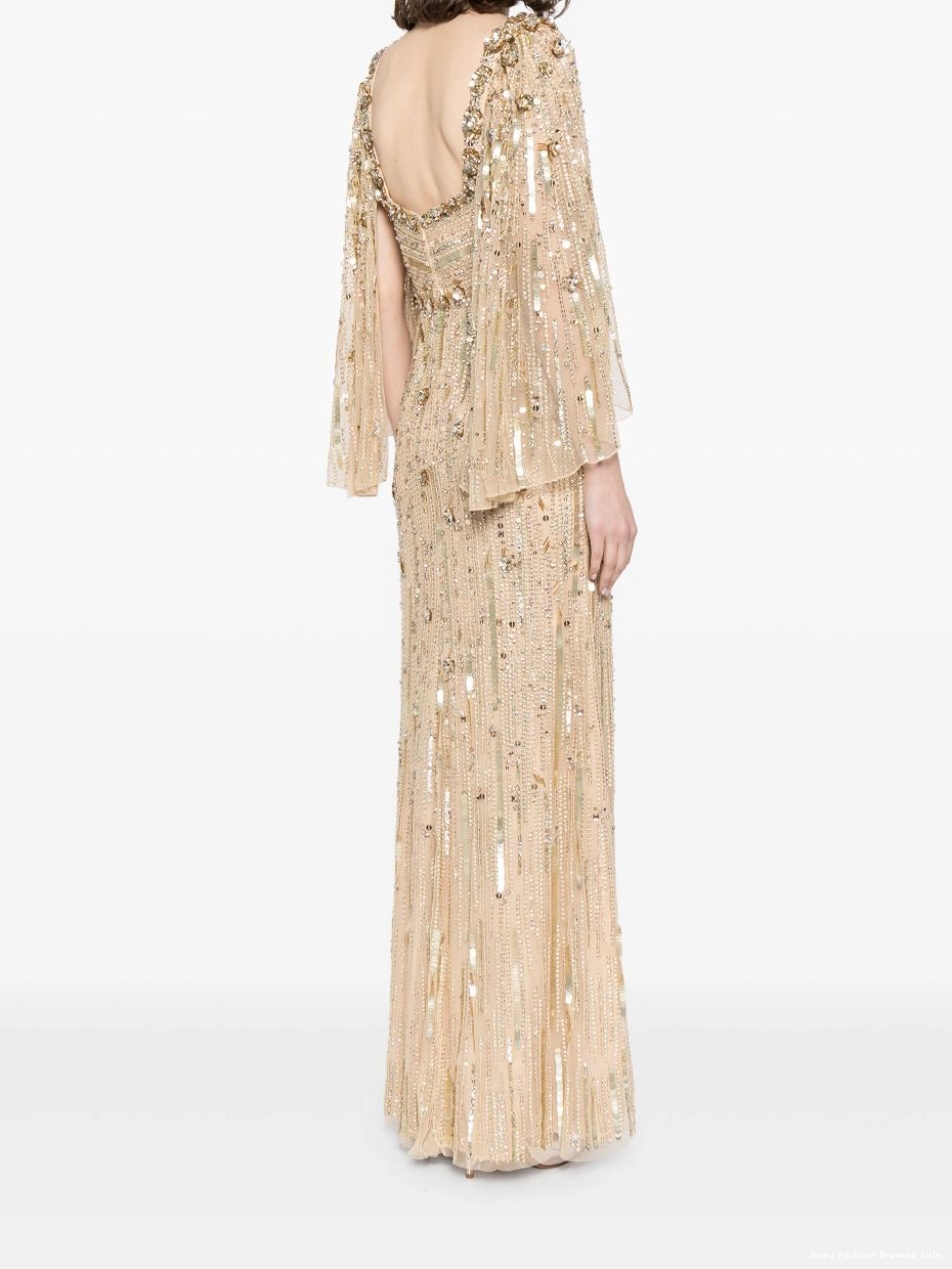 Affordable Jenny gown Packham Brightstar Women crystal-embellished 0408